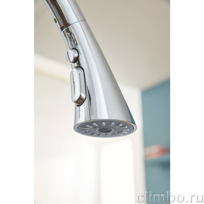 Смеситель для кухни GROHE Zedra New с выдвижной лейкой, хром (32294002) — фото товара