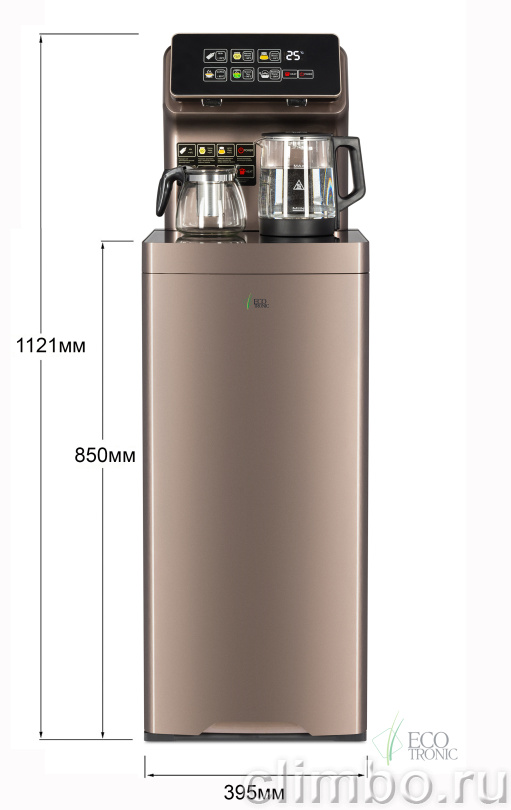 Кулер с чайным столиком Teabar Ecotronic TB15-LNR gold — фото товара