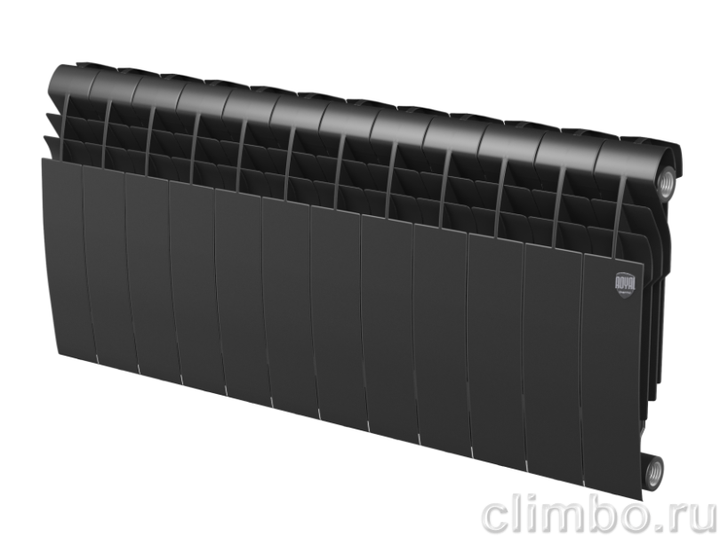 Радиатор Royal Thermo BiLiner 350 /Noir Sable - 12 секц. — фото товара