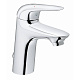 Смеситель для раковины GROHE Eurostyle с цепочкой, хром (23713003) — фото товара