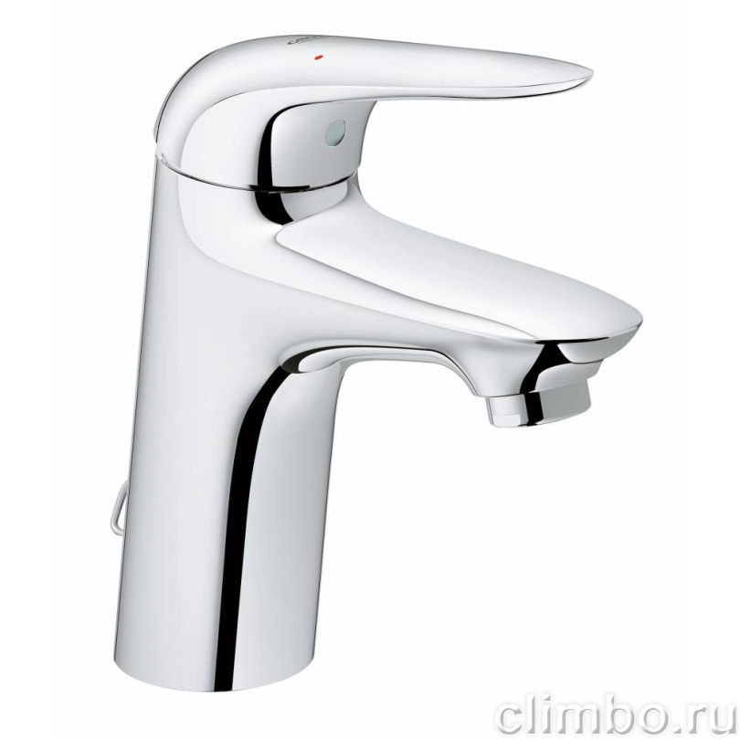 Смеситель для раковины GROHE Eurostyle с цепочкой, хром (23713003) — фото товара