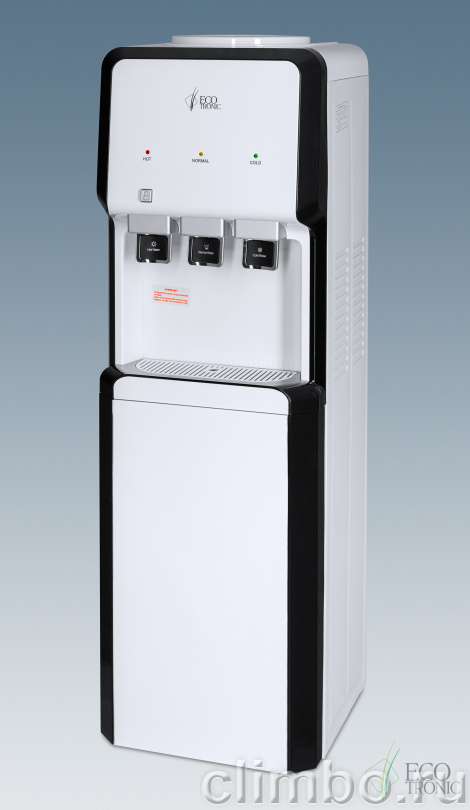 Кулер Ecotronic V33-LCE white-black со шкафчиком — фото товара
