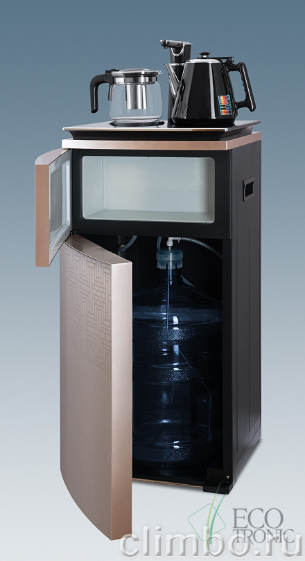 Кулер с чайным столиком Тиабар Ecotronic TB5-LE gold — фото товара