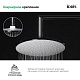 Душевая насадка верхняя круглая, хром, Optima Home, IDDIS, OPH22CRi64 — фото товара
