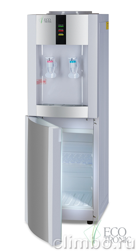 Кулер Ecotronic H1-LCE White со шкафчиком — фото товара