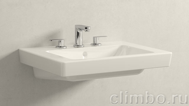 Смеситель для раковины GROHE Eurosmart Cosmopolitanс донным клапаном, 20187000 — фото товара