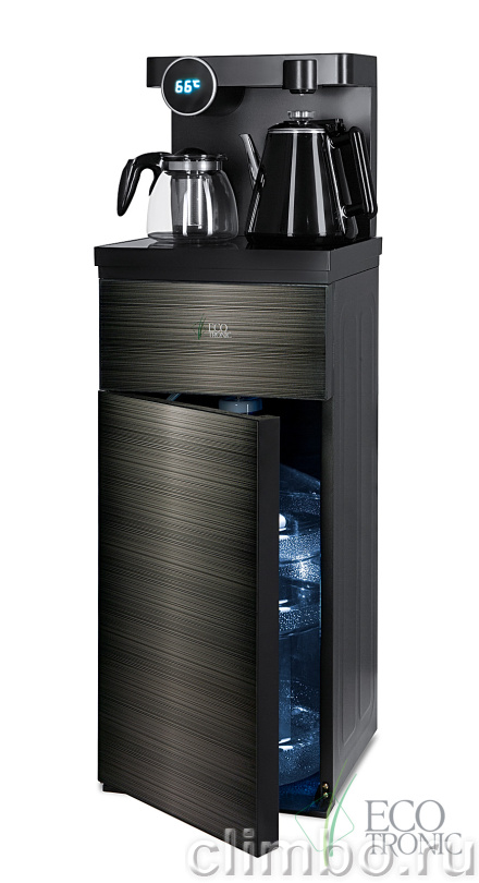 Кулер с чайным столиком Teabar Ecotronic TB12-LNR black — фото товара
