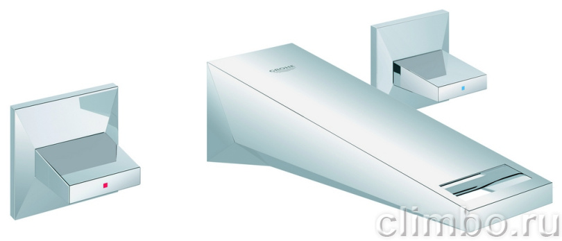 Смеситель для раковины GROHE Allure Brilliant (верхняя монтажная часть, вынос 161 мм), 20346000 — фото товара