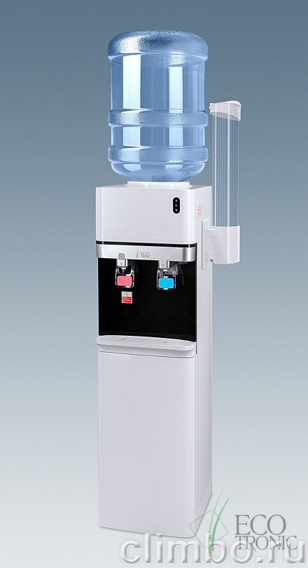 Кулер Ecotronic M41-LCE white-black — фото товара