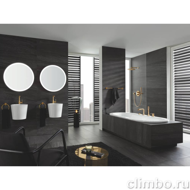 Смеситель для раковины GROHE Essence New, холодный рассвет матовый (32628GN1) — фото товара