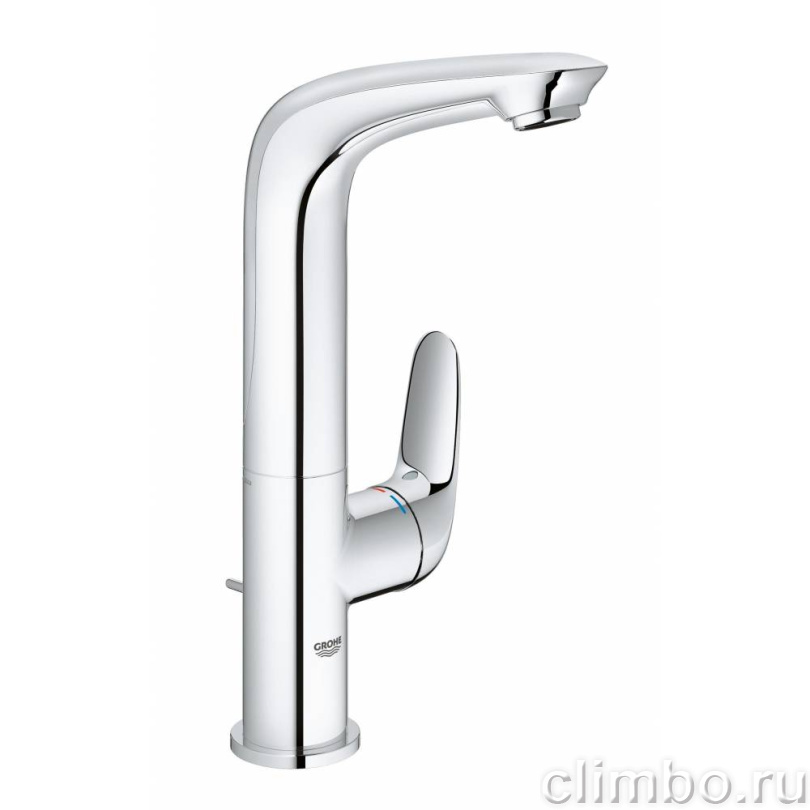 Смеситель для раковины GROHE Eurostyle с донным клапаном, хром (23718003) — фото товара