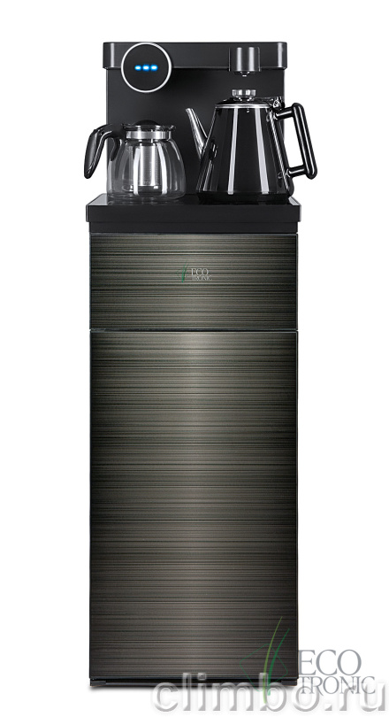 Кулер с чайным столиком Teabar Ecotronic TB12-LNR black — фото товара