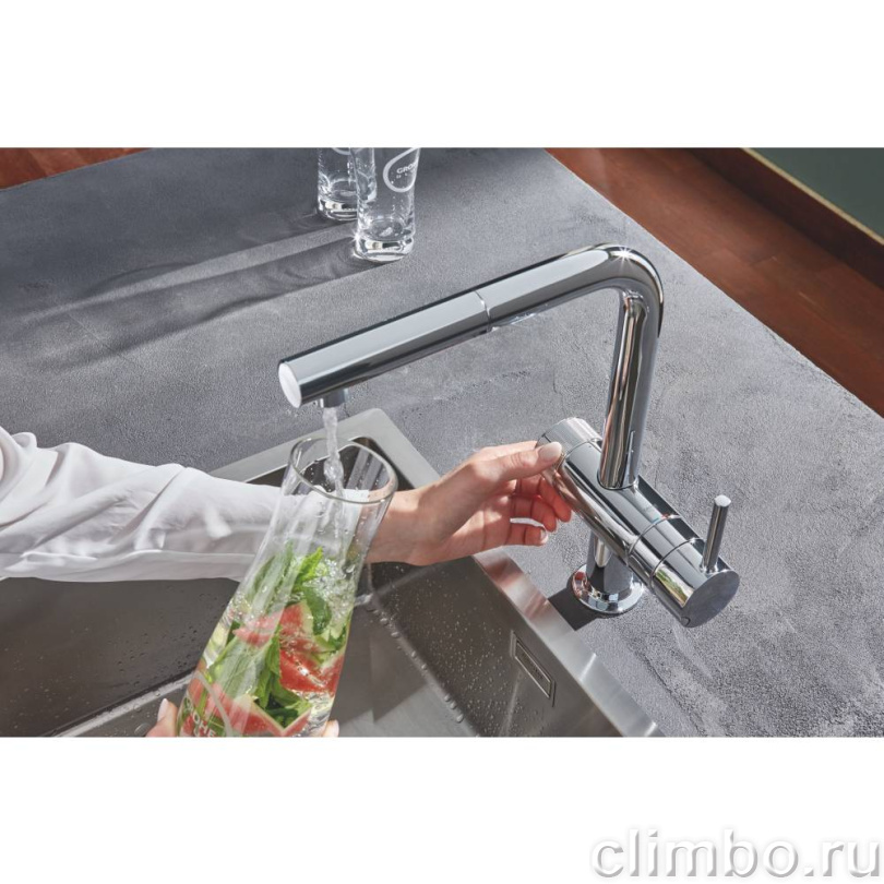 Смеситель для кухни GROHE Blue Pure Minta, хром (31721000) — фото товара