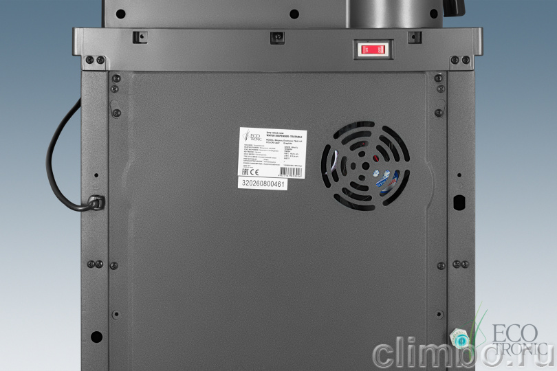 Кулер с чайным столиком Teabar Ecotronic TB41-LE graphite — фото товара