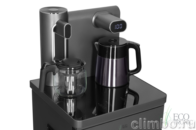 Кулер с чайным столиком Teabar Ecotronic TB41-LE graphite — фото товара