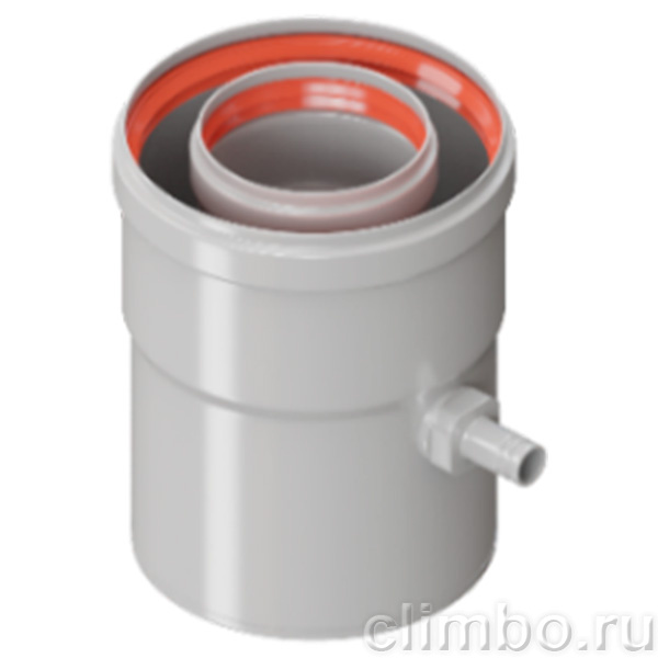 RCA-6010-000101 Конденсатоотводчик коаксиальный универсальный D 60/100 — фото товара