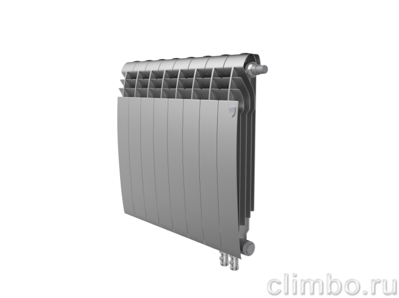 Радиатор Royal Thermo BiLiner 500 /Silver Satin VR - 8 секц. — фото товара