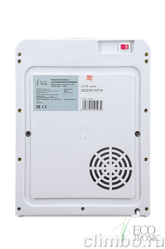 Кулер Ecotronic J3-TN white — фото товара