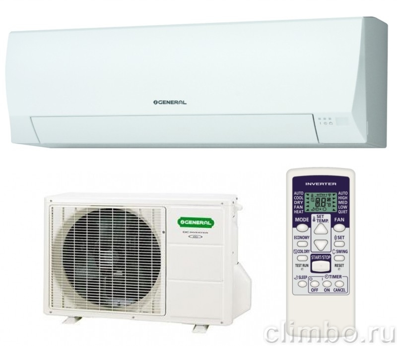 Настенная сплит-система General Eco3 Inverter ASHG07LLCC — фото товара