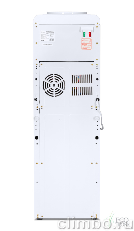 Кулер Ecotronic V33-LCE white-black со шкафчиком — фото товара