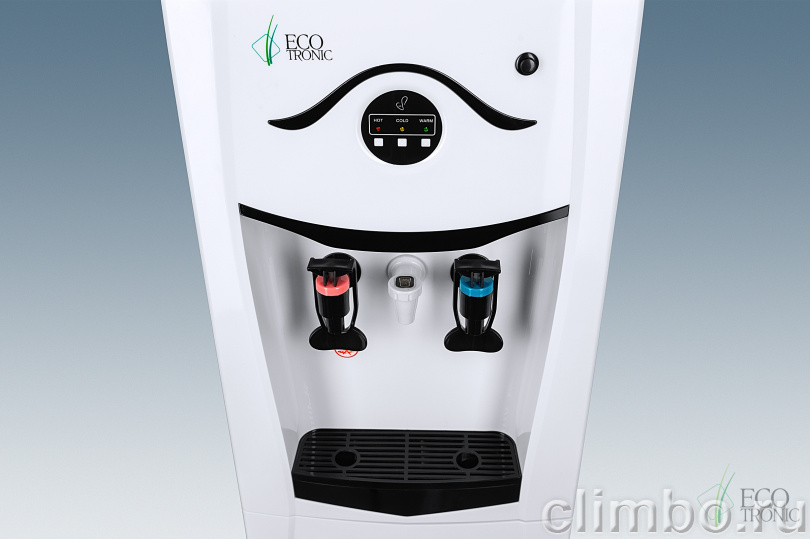 Кулер Ecotronic K21-L Carbo white+black — фото товара