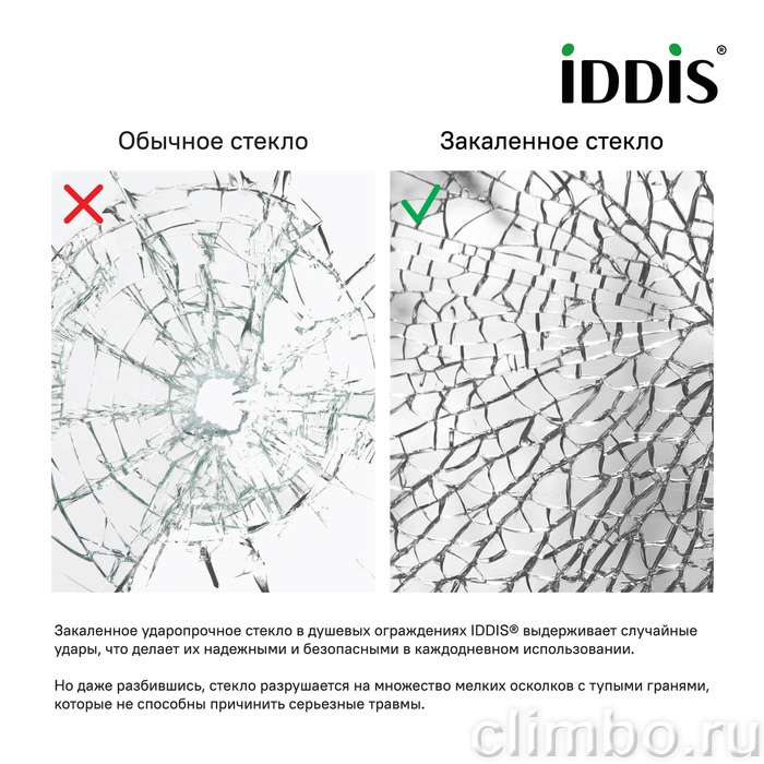 Душевая перегородка Walk In, графитовая, 80x195, Slide, IDDIS — фото товара