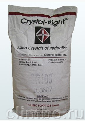 Синтетический цеолит «Crystal Right» СR-100 (28,3 л, 22 кг) — фото товара