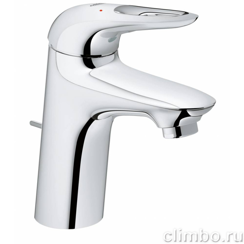 Смеситель для раковины GROHE Eurostyle с донным клапаном, хром (23564003) — фото товара