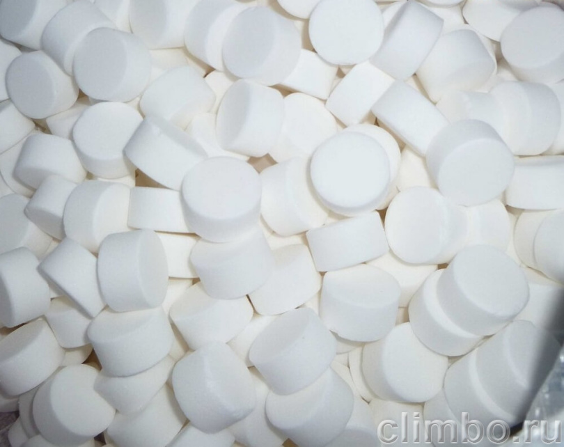 Соль таблетированная NaCl (25 кг) — фото товара