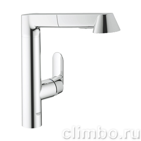 Смеситель для кухни GROHE K7 с выдвижным изливом, 32176000 — фото товара