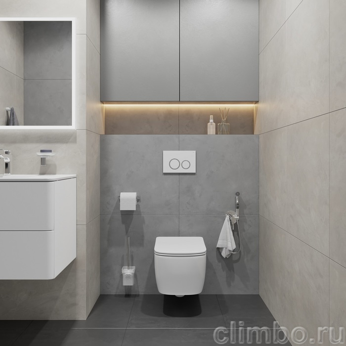Клавиша смыва, универсальная, белая, Unifix, 003, IDDIS, UNI03WCi77 — фото товара