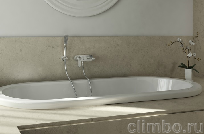 Смеситель для ванны GROHE Veris с душевым гарнитуром, 32196000 — фото товара