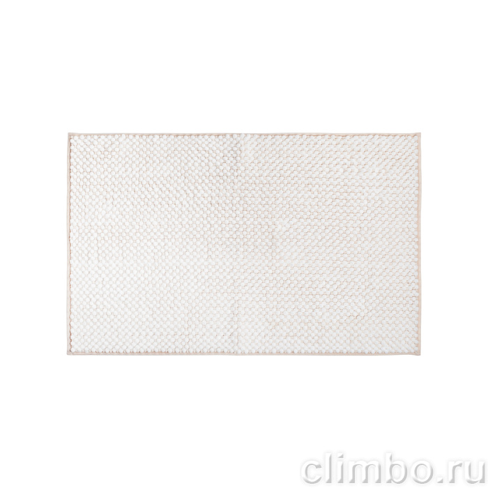 Коврик для ванной комнаты, 50x80, шенилл, бежевый, IDDIS, BC02P58i12 — фото товара