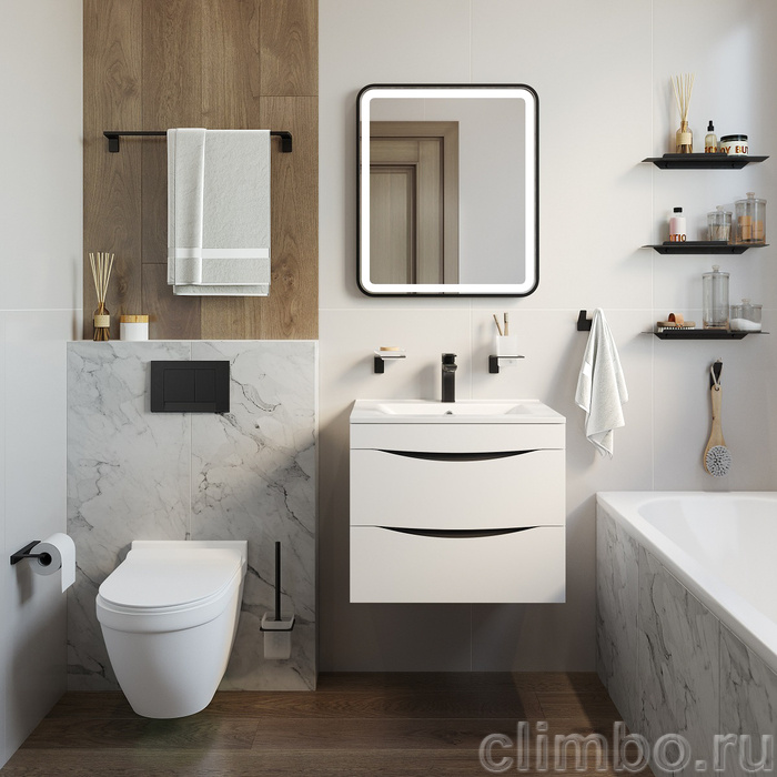 CLO80W0i95K Тумба 80 см с умывальником, Cloud — фото товара