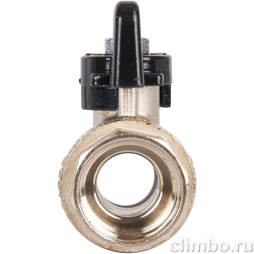 STOUT SVB Кран шаровой стандартнопроходной, ВР/ВР, ручка бабочка 1/2" — фото товара