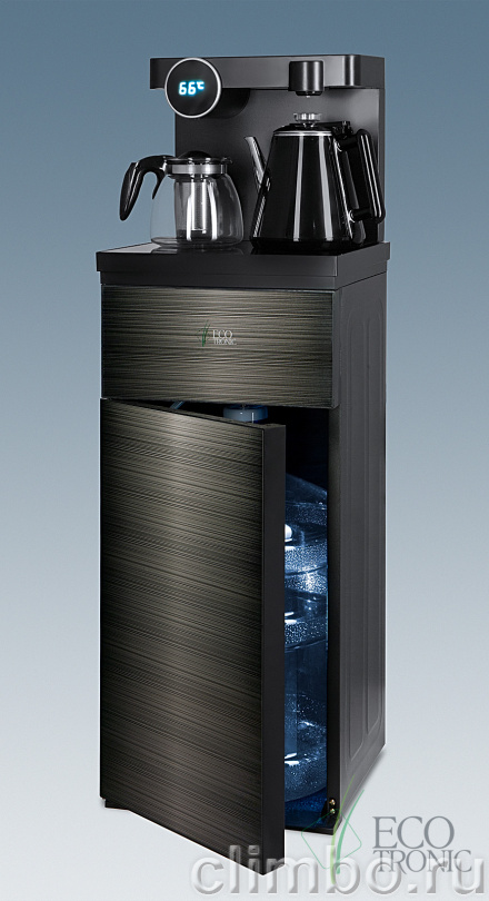 Кулер с чайным столиком Teabar Ecotronic TB12-LNR black — фото товара