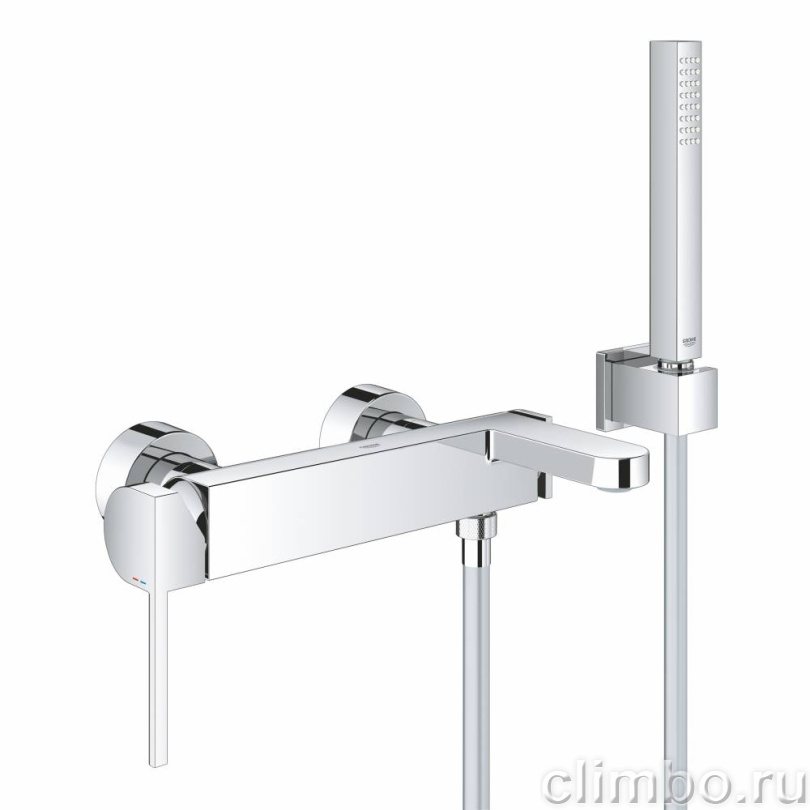 Смеситель для ванны GROHE Plus, настенный монтаж (33547003) — фото товара