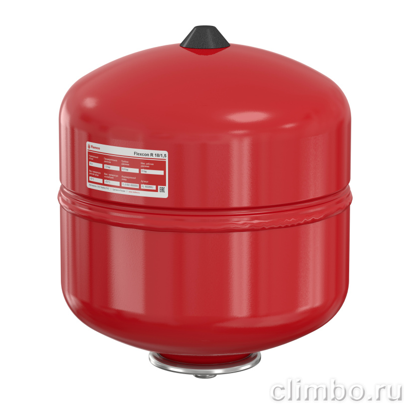 Flamco Расширительный бак для отопления Flexcon R 18л/1,5 - 6bar — фото товара