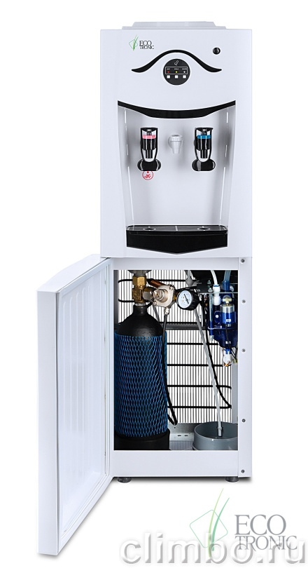 Кулер Ecotronic K21-L Carbo white+black — фото товара