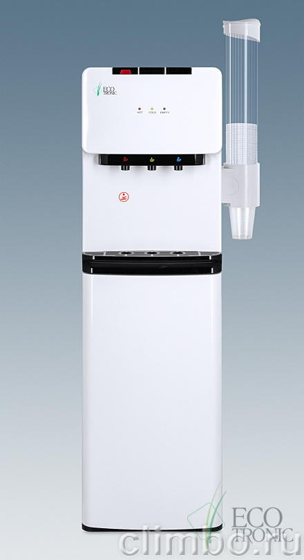 Кулер Ecotronic K41-LX white-black — фото товара