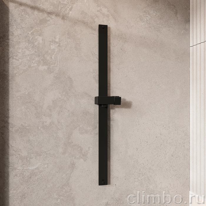 Стойка для душа, черная матовая, Optima Home, IDDIS — фото товара