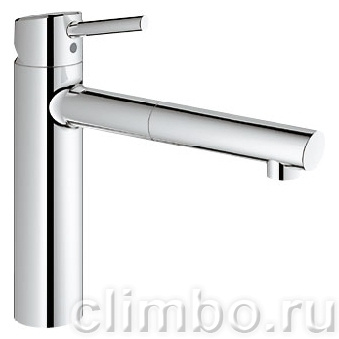 Смеситель для кухни GROHE Concetto с выдвижным изливом, 31129001 — фото товара