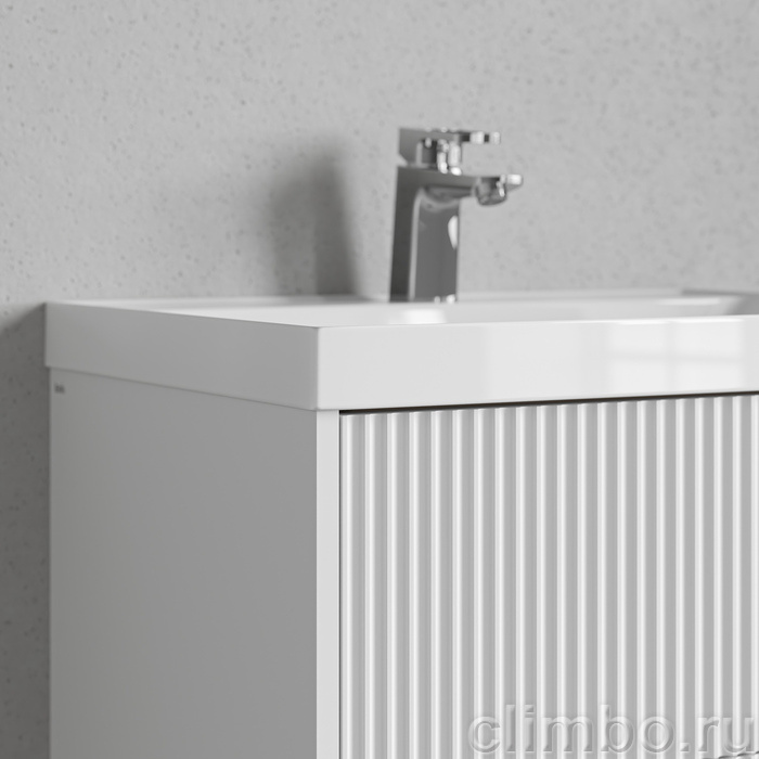 Тумба с умывальником подвесная, 100 см, белый, Билд (Bild) 2.0, IDDIS, BIL10W1i95K подходит умыв. 4511000i28 — фото, детали конструкции