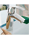 Смеситель для раковины GROHE Eurosmart с цепочкой и средним изливом, 23323001 — фото товара