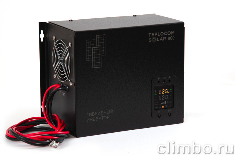 ИБП для котла отопления TEPLOCOM SOLAR-800 — фото товара