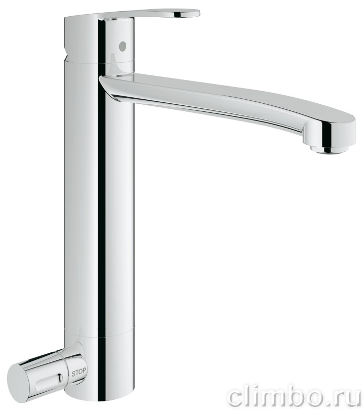 Смеситель для кухни GROHE Eurostyle Cosmopolitan c запорным вентилем, 31153002 — фото товара