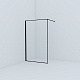 Душевая перегородка Walk In, черный 120x195, Slide, IDDIS, SLI8BS2i23 — фото товара