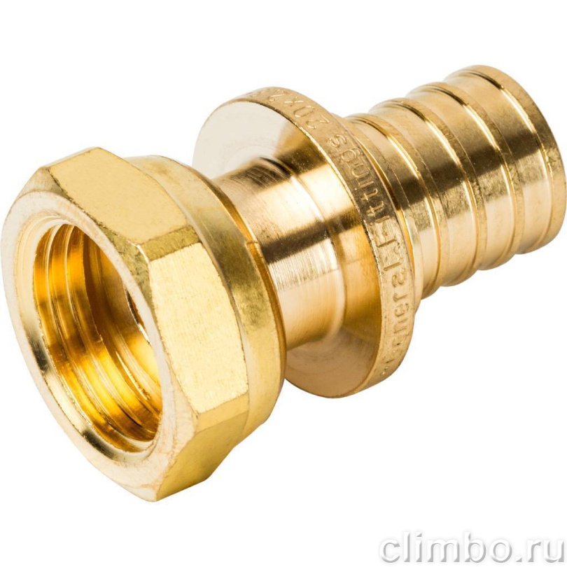 Переходник с накидной гайкой STOUT 20xG 1/2" — фото товара