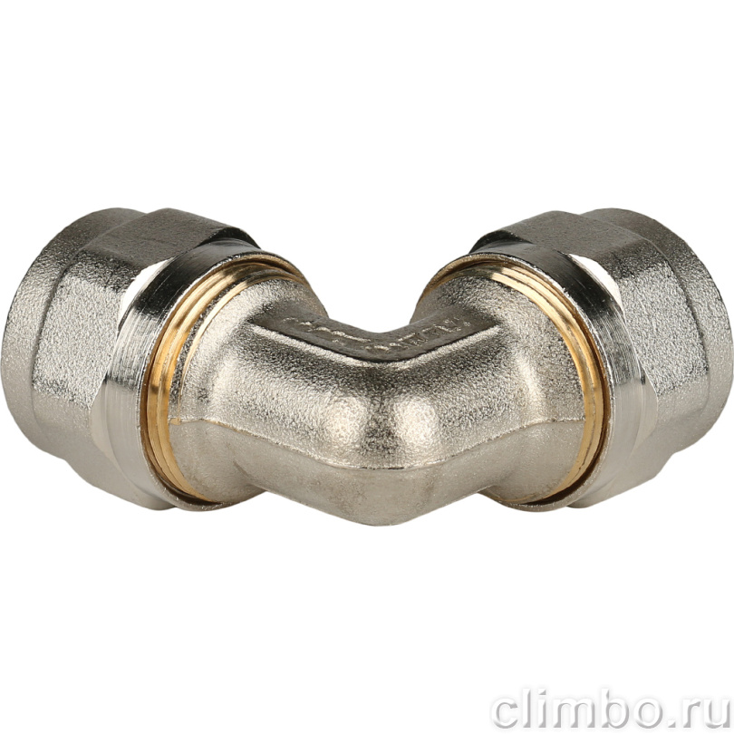 STOUT Угольник 90  20х20 для металлопластиковых труб винтовой (SFS-0003-002020) — фото товара