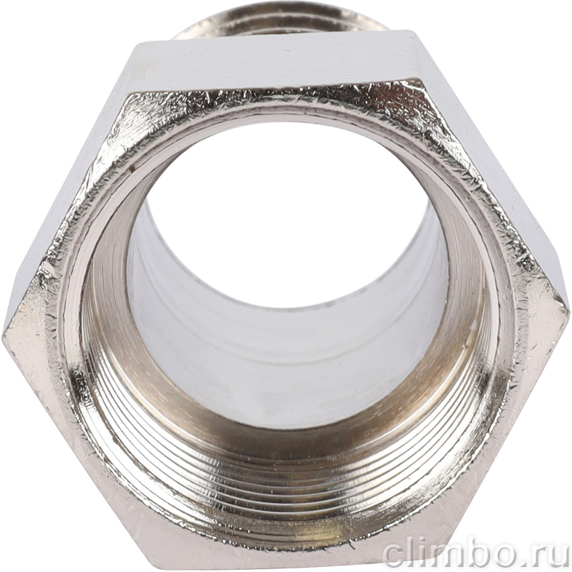 STOUT Штуцер ВР никелированный 3/4"x25 — фото товара